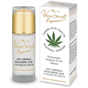 Anti-Wrinkle Hyaluronic Acid Serum Cannabis Oil and Argan Oil