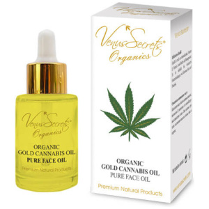 Organic Gold Cannabis Face Oil Booster