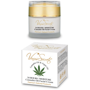 24 Hours Moisture Face Cream Cannabis Oil and Argan Oil