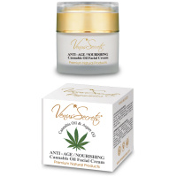 Anti-age/Nourishing Face Cream with Cannabis Oil and Argan Oil