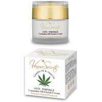 Anti-wrinkle Face Cream with Cannabis Oil and Argan Oil